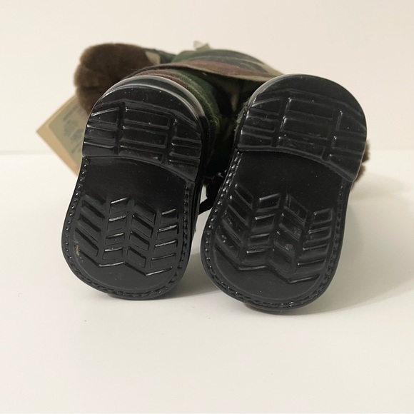 Vintage 1989 US  Bear Forces of America Plush Air Force Bear 11" Dark Brown Camo - Picture 16 of 16